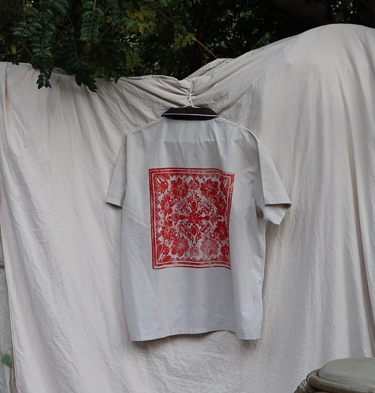 Mándala - bowling shirt