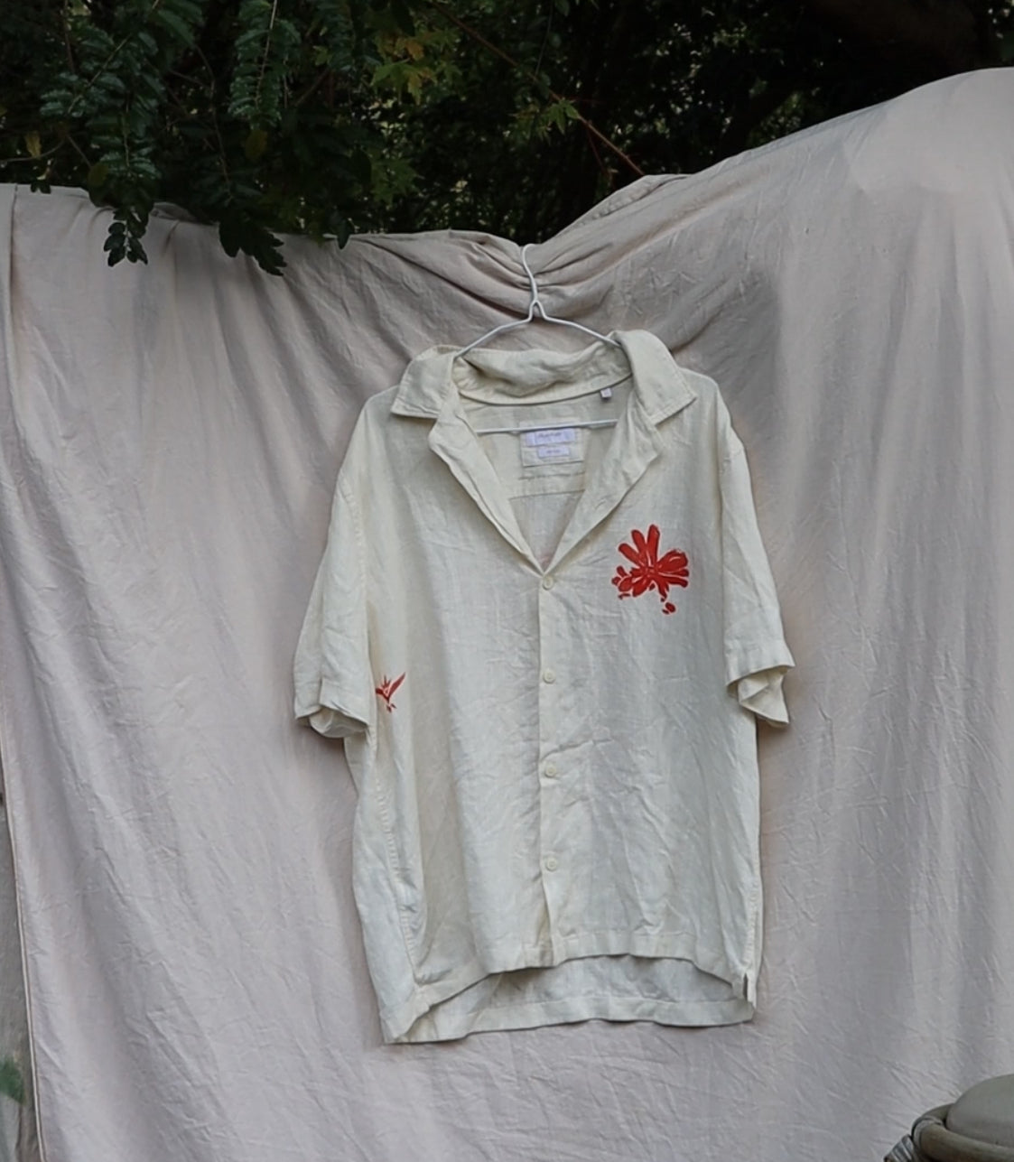 Mándala - linen button up