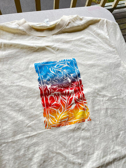 Peace tee gradient