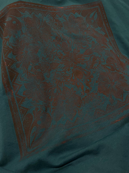 Patchwork mandala - marine blue