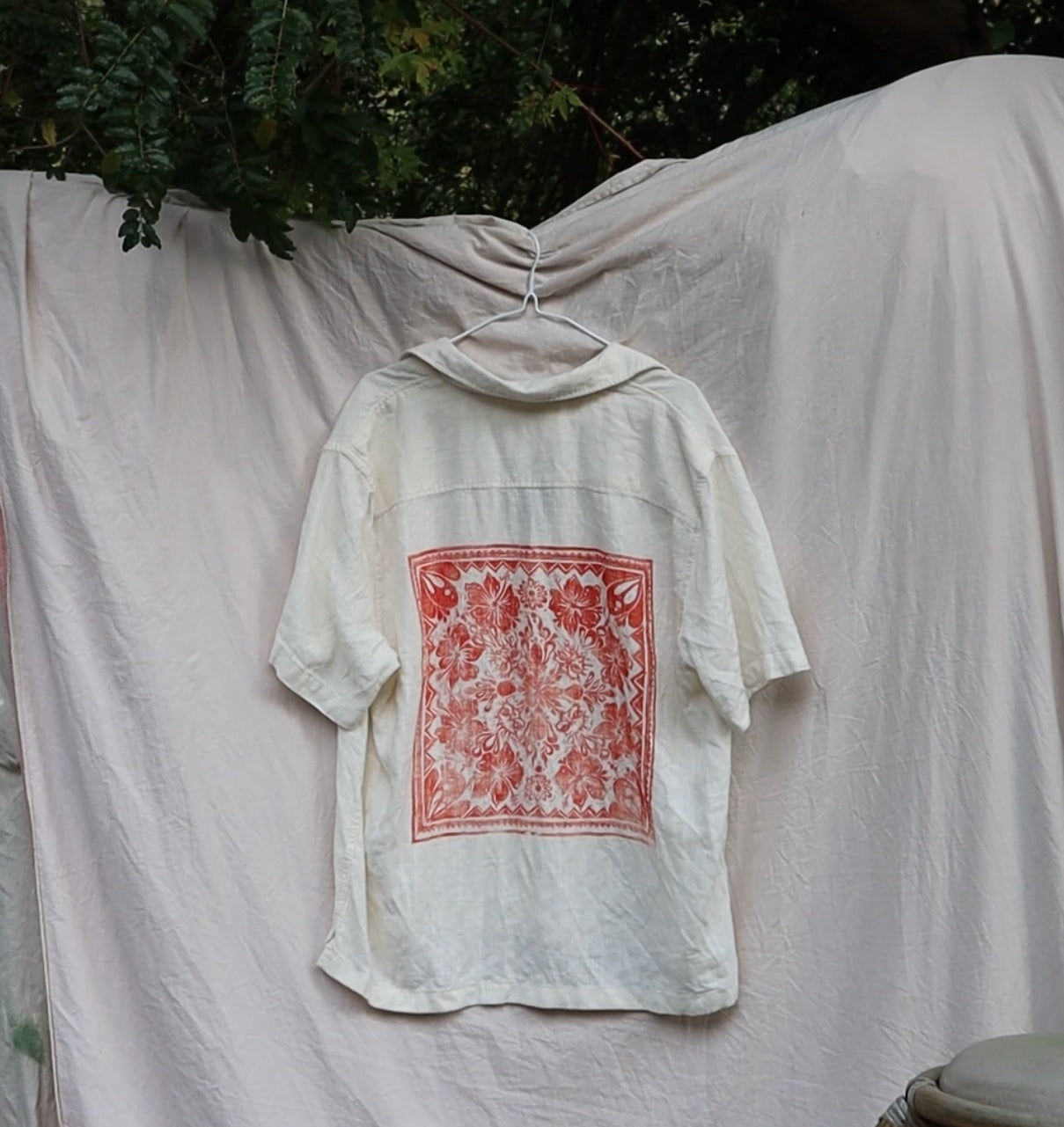 Mándala - linen button up